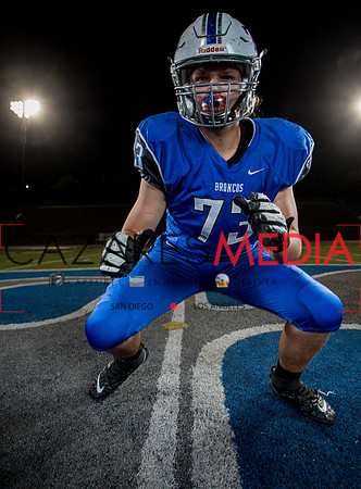 Rancho Bernardo Football Portraits