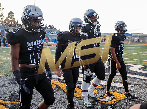 The Madison varsity football team has a home non-conference game vs. El Capitan