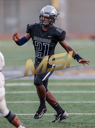 The Madison varsity football team has a home non-conference game vs. El Capitan