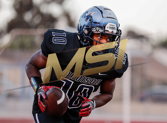 The Madison varsity football team has a home non-conference game vs. El Capitan