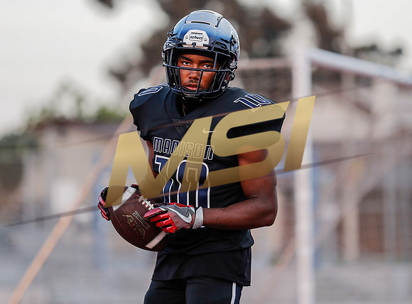 The Madison varsity football team has a home non-conference game vs. El Capitan