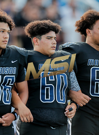 The Madison varsity football team has a home non-conference game vs. El Capitan