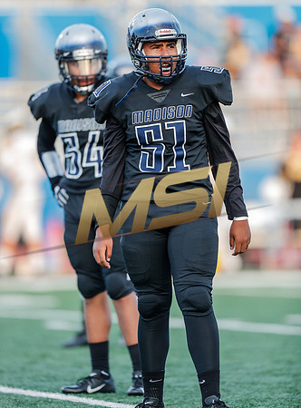 The Madison varsity football team has a home non-conference game vs. El Capitan