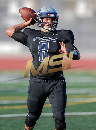 The Madison varsity football team has a home non-conference game vs. El Capitan
