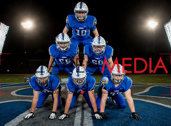 Rancho Bernardo Football Portraits