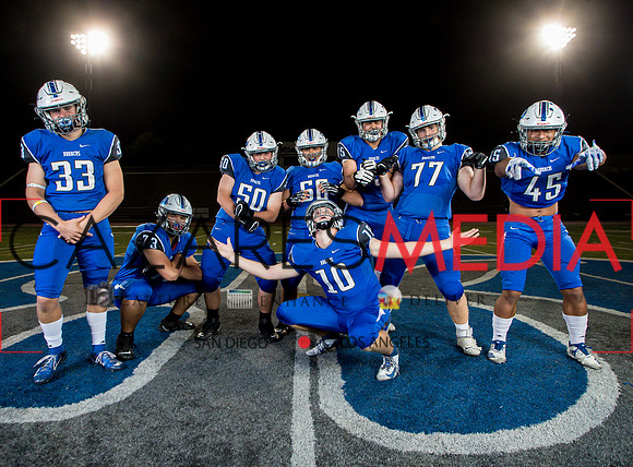 Rancho Bernardo Football Portraits