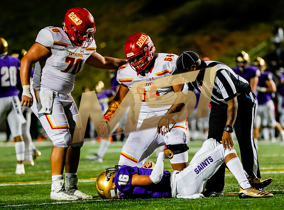 2018-10-05 CCHS vs Saints (HOLY BOWL)