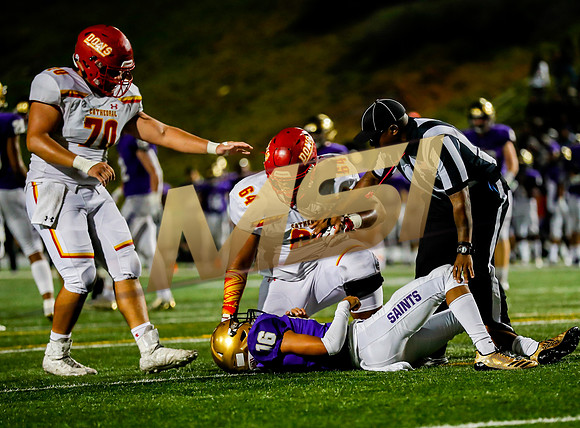 2018-10-05 CCHS vs Saints (HOLY BOWL)