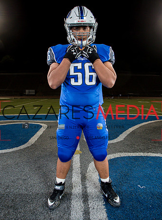 Rancho Bernardo Football Portraits