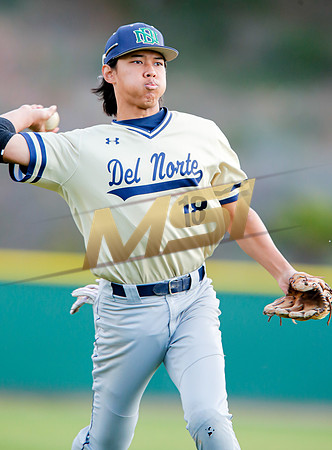CIF Varsity Boys Baseball - Del Norte vs Cathedral Catholic