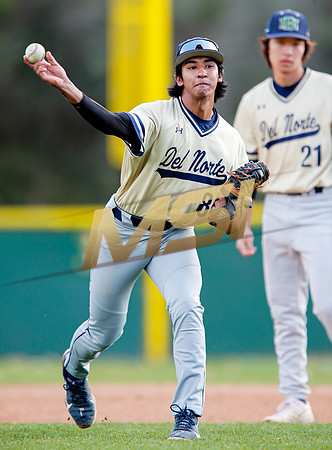 CIF Varsity Boys Baseball - Del Norte vs Cathedral Catholic