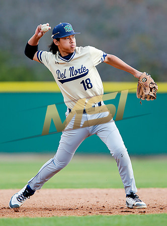 CIF Varsity Boys Baseball - Del Norte vs Cathedral Catholic