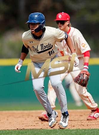 CIF Varsity Boys Baseball - Del Norte vs Cathedral Catholic