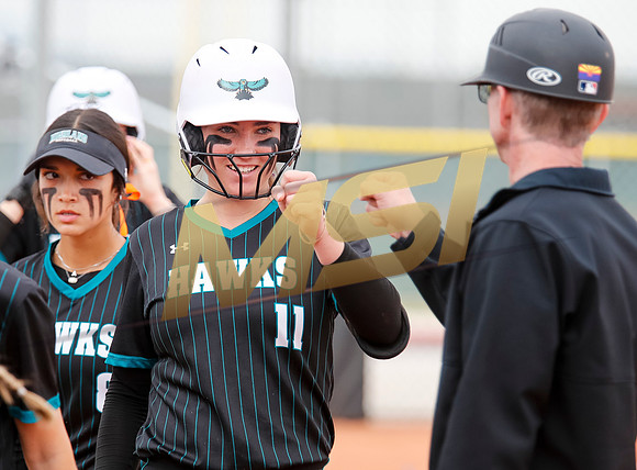 AIA Softball Highland vs Arizona College Prep