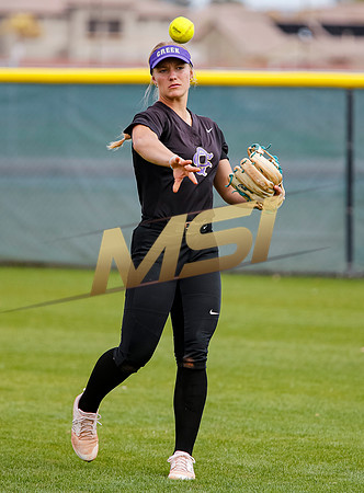 AIA Softball Queen Creek vs Arizona College Prep