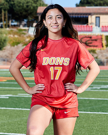 Cathedral Catholic Girls Varisty Soccer Team Media Day