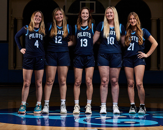 Academy of Our Lady of Peace Varsity Basketball Team Media Day