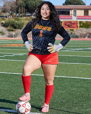 Cathedral Catholic Girls Varisty Soccer Team Media Day