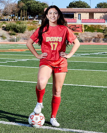 Cathedral Catholic Girls Varisty Soccer Team Media Day