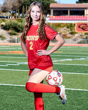 Cathedral Catholic Girls Varisty Soccer Team Media Day