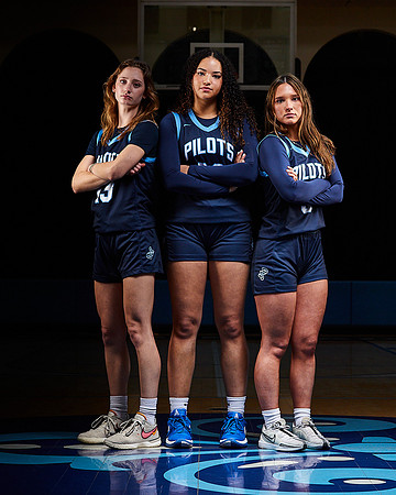 Academy of Our Lady of Peace Varsity Basketball Team Media Day