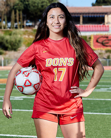 Cathedral Catholic Girls Varisty Soccer Team Media Day