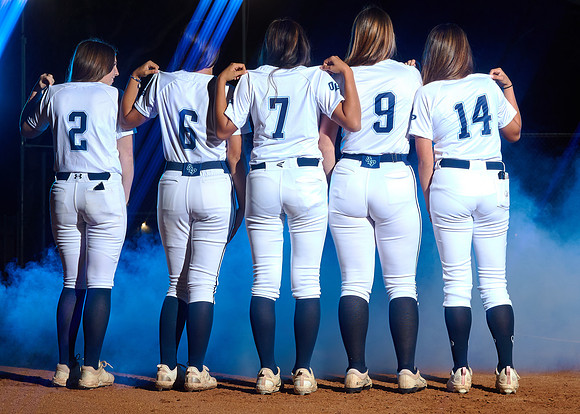 Academy of Our Lady of Peace Varsity Softball Team Media Day