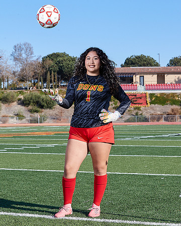 Cathedral Catholic Girls Varisty Soccer Team Media Day