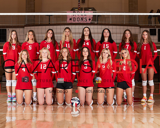 2024 Cathedral Catholic Girls Volleyball