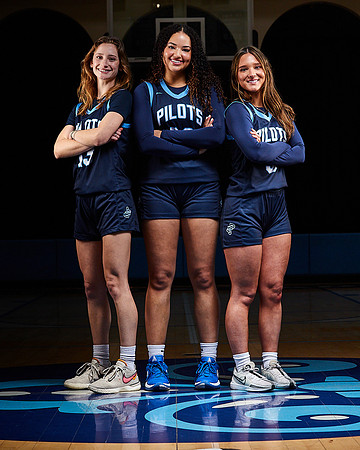 Academy of Our Lady of Peace Varsity Basketball Team Media Day