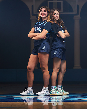 Academy of Our Lady of Peace Varsity Basketball Team Media Day