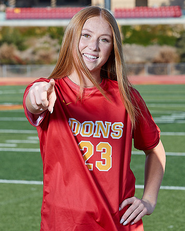Cathedral Catholic Girls Varisty Soccer Team Media Day