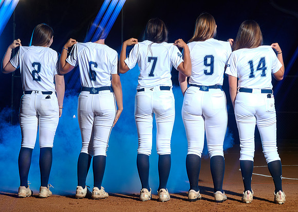 Academy of Our Lady of Peace Varsity Softball Team Media Day