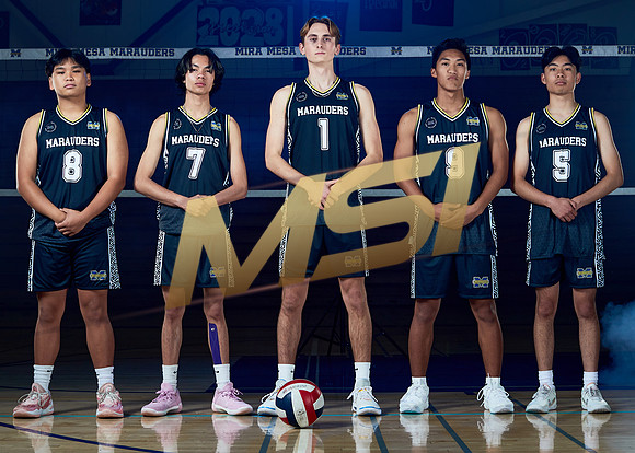 Mira Mesa High School Boys Varsity Volleyball Senior Media Day