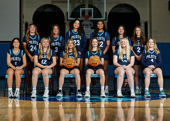 Academy of Our Lady of Peace Varsity Basketball Team Media Day