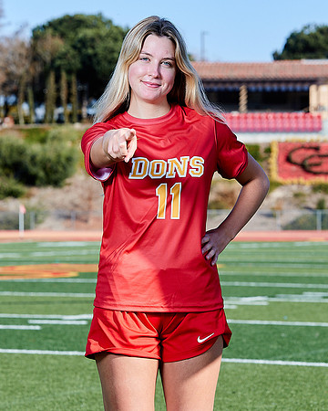 Cathedral Catholic Girls Varisty Soccer Team Media Day