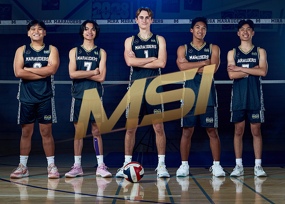 Mira Mesa High School Boys Varsity Volleyball Senior Media Day