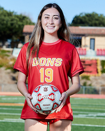 Cathedral Catholic Girls Varisty Soccer Team Media Day