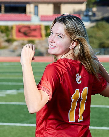Cathedral Catholic Girls Varisty Soccer Team Media Day