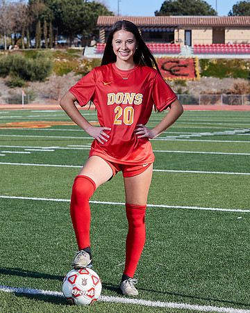 Cathedral Catholic Girls Varisty Soccer Team Media Day