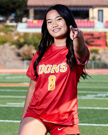 Cathedral Catholic Girls Varisty Soccer Team Media Day