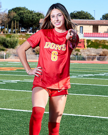 Cathedral Catholic Girls Varisty Soccer Team Media Day