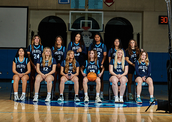 Academy of Our Lady of Peace Varsity Basketball Team Media Day