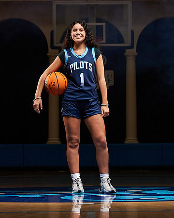 Academy of Our Lady of Peace Varsity Basketball Team Media Day