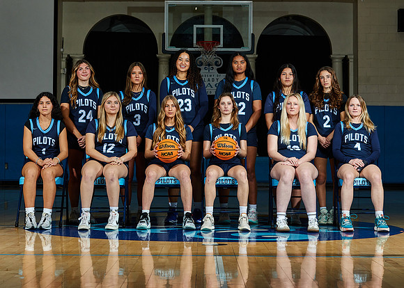 Academy of Our Lady of Peace Varsity Basketball Team Media Day