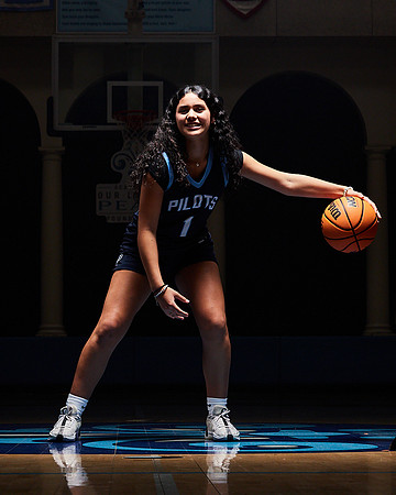 Academy of Our Lady of Peace Varsity Basketball Team Media Day