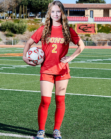 Cathedral Catholic Girls Varisty Soccer Team Media Day