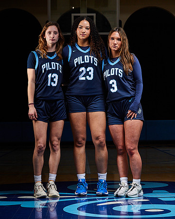 Academy of Our Lady of Peace Varsity Basketball Team Media Day