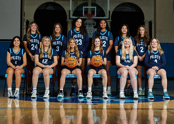 Academy of Our Lady of Peace Varsity Basketball Team Media Day