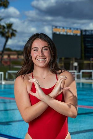 Cathedral Catholic Varsity Swim and Dive Senior Media Day